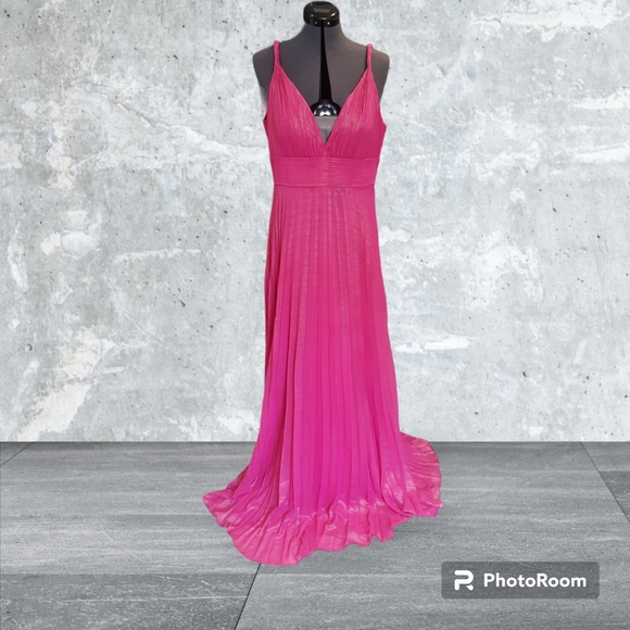 Aidan by Aidan Mattox Dresses Aidan By Aidan Mattox Womens Pink Long Formal Dress Size 2